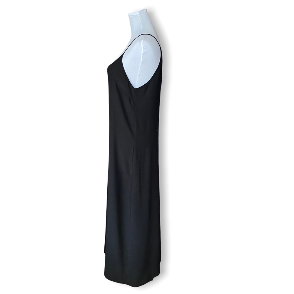 Monrow Slip Dress Maxi Back Slit Spaghetti Strap - Picture 6 of 15